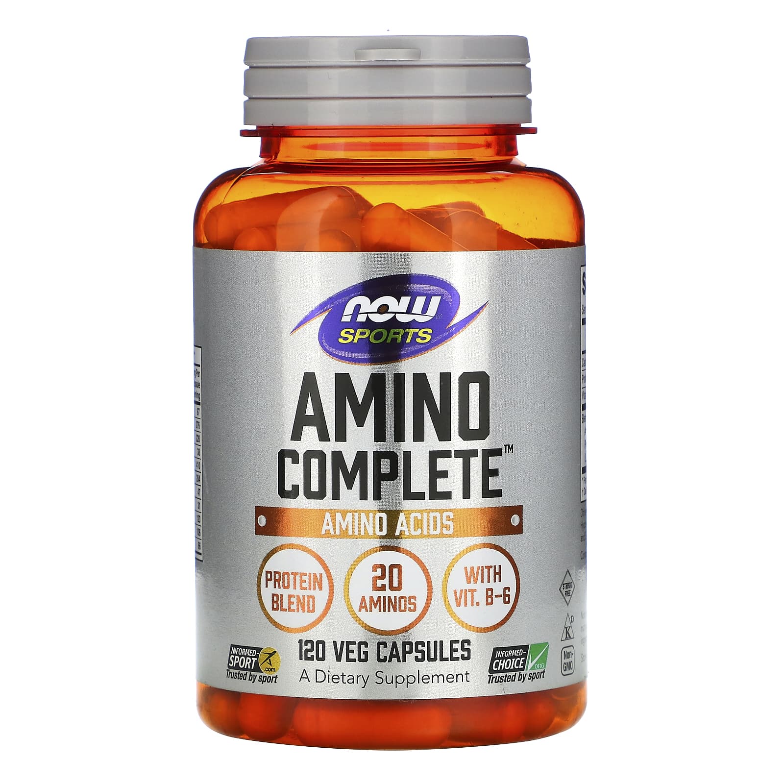 Amino Completo, 120 vcaps, Now Foods