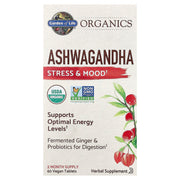 Mykind Ashwagandha - 60 comprimidos veganos, Garden of Life