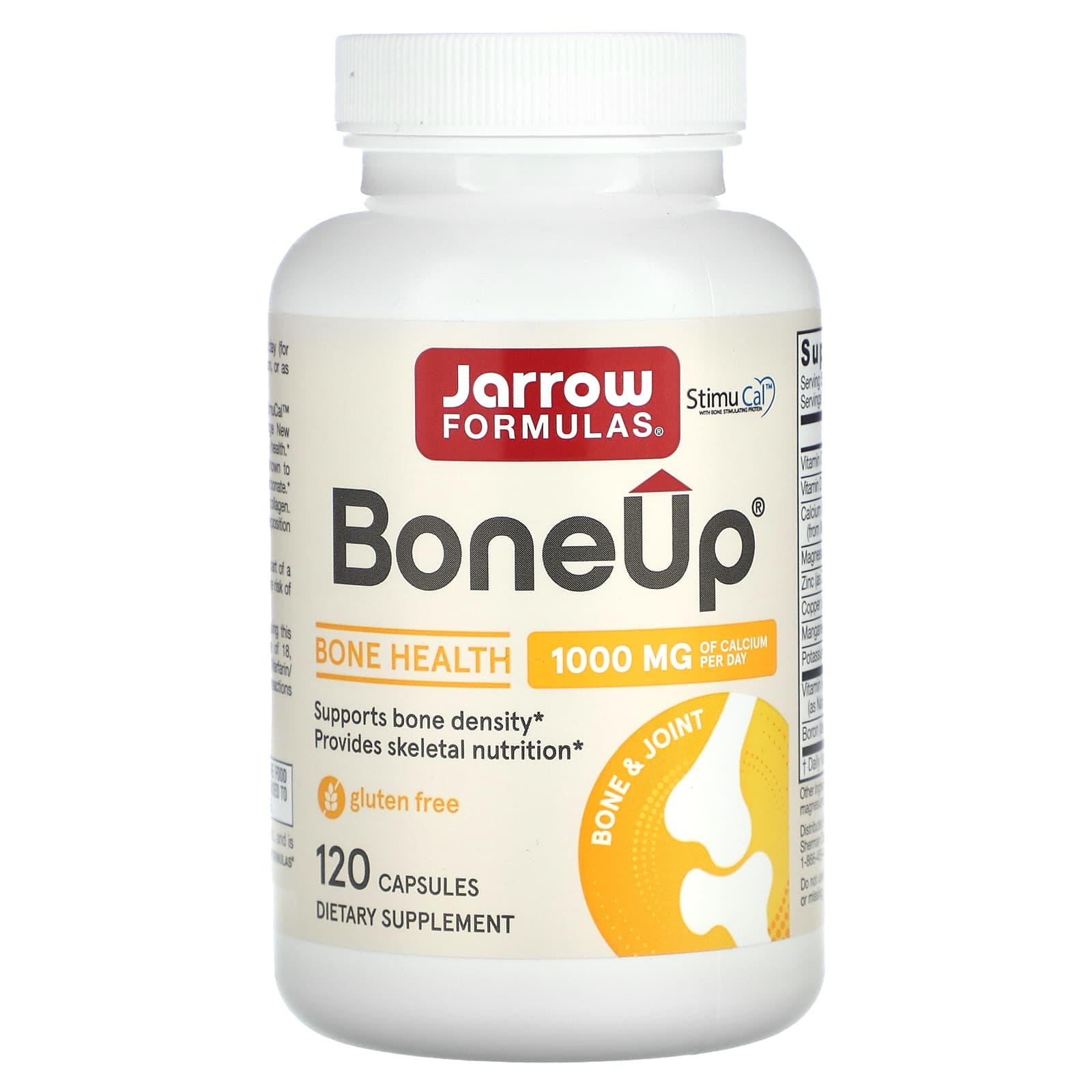 Cápsulas BoneUp - 120 cápsulas, Jarrow Formulas
