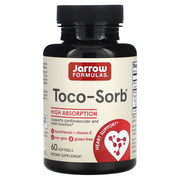 Toco-Sorb - 60 cápsulas gelatinosas, Jarrow Formulas