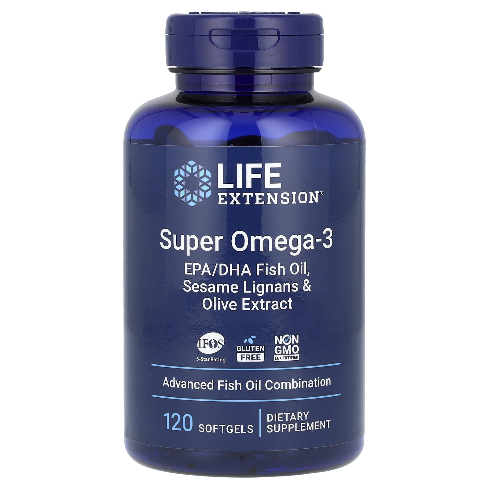 Super Ômega-3, 120 Cápsulas Gelatinosas, Life Extension