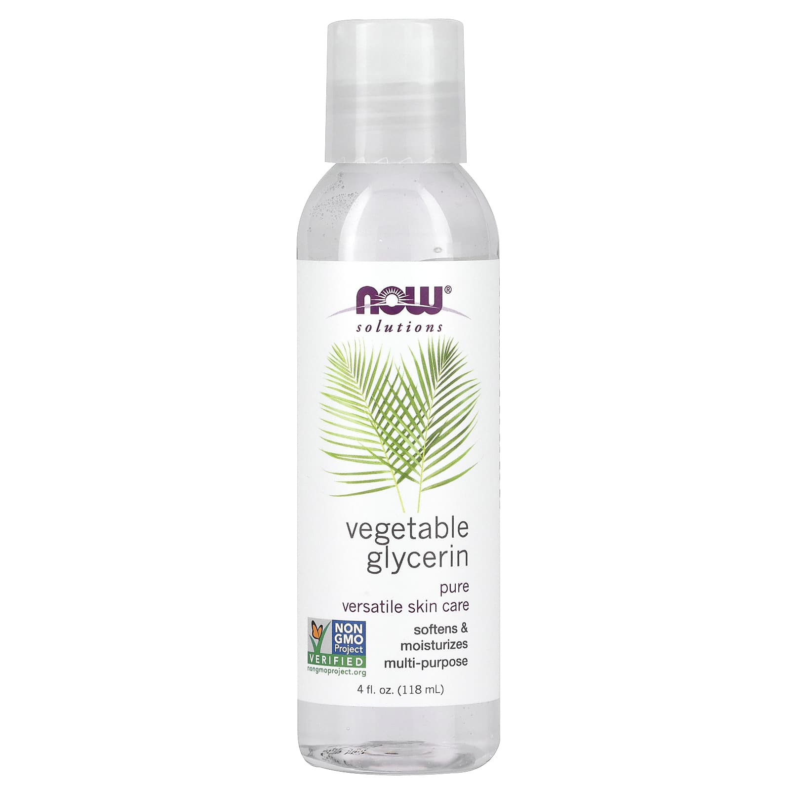 Glicerina Vegetal, 118 ml., Now Foods