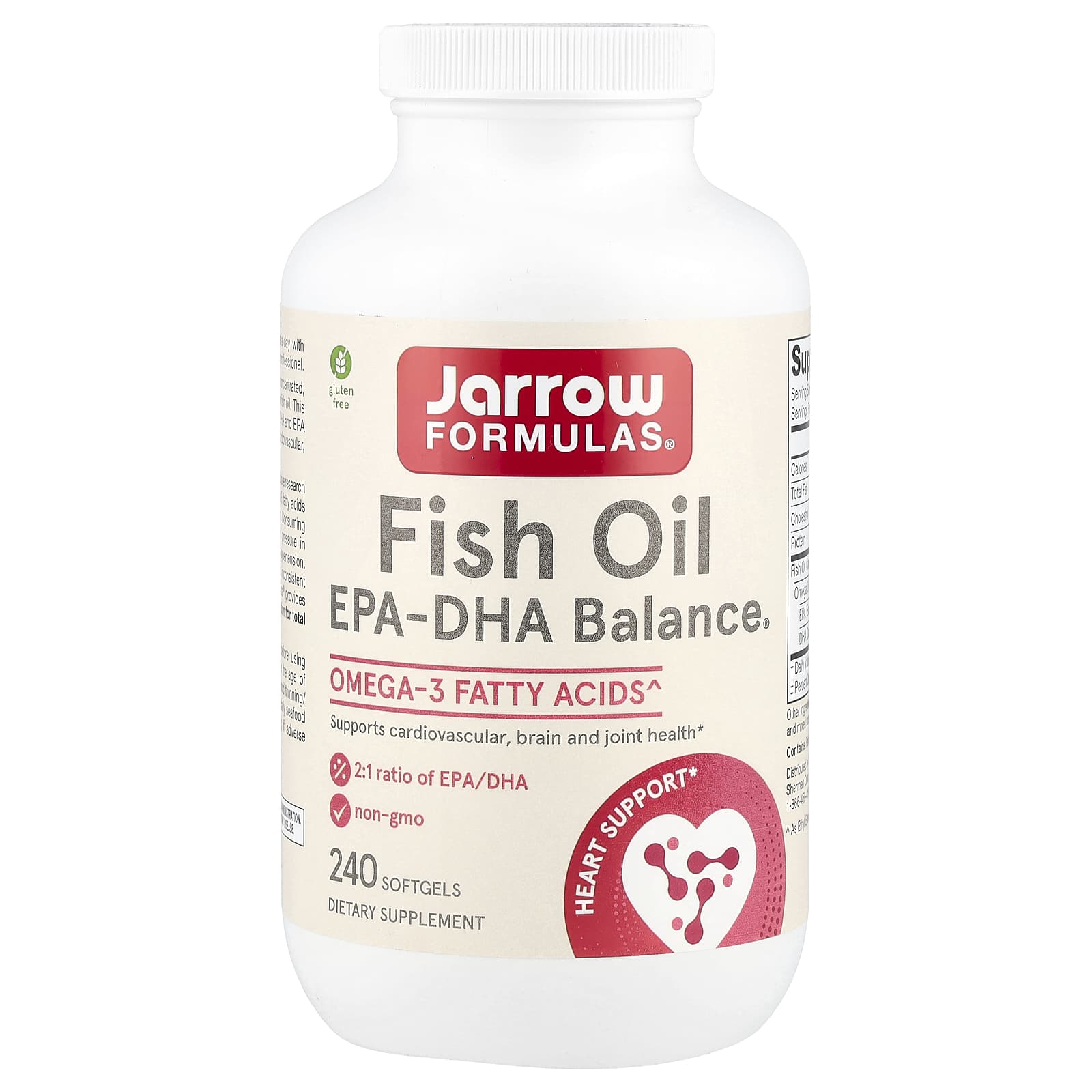 Equilíbrio EPA-DHA - 240 cápsulas, Jarrow Formulas
