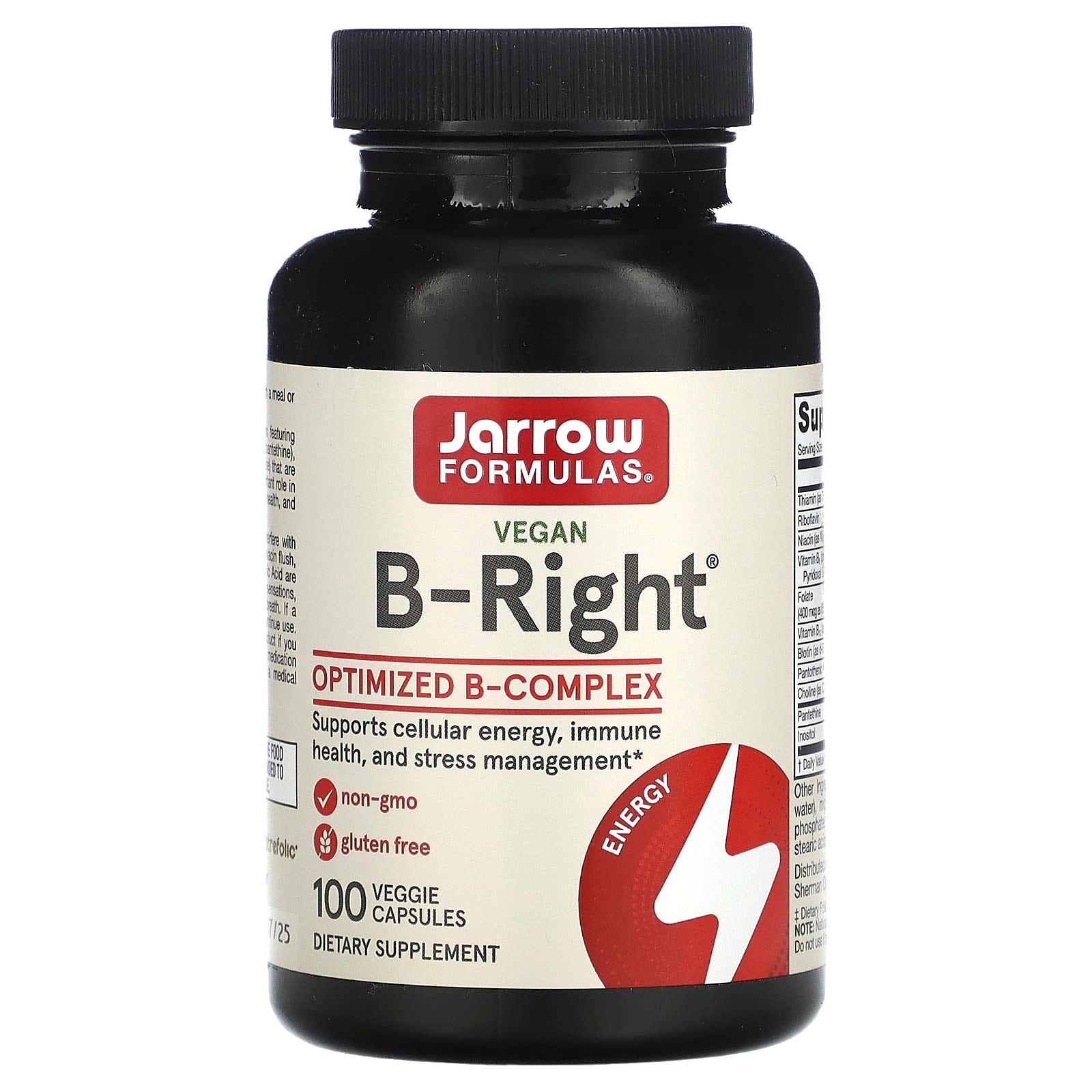 B-Direita - 100 vcaps, Jarrow Formulas