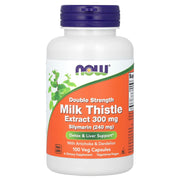 Extrato de Cardo Mariano, Força Dupla 300 mg, 100 Cápsulas Vegetais, Now Foods
