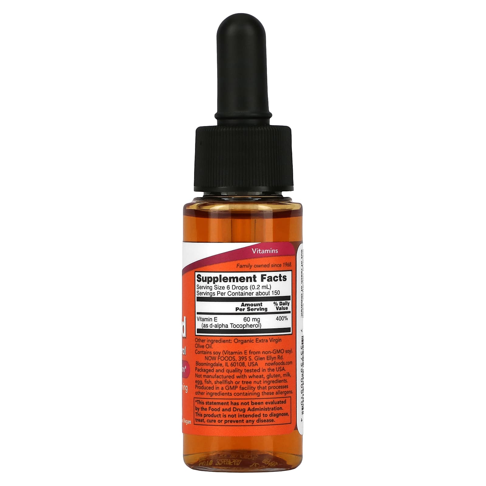 Vitamina E Líquida, 30 ml., Now Foods