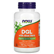 DGL com Aloe Vera, 100 vcaps, Now Foods