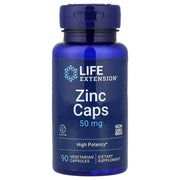 Zinco 50 mg, 90 cápsulas vegetarianas, Life Extension