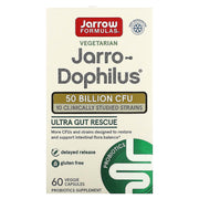 Jarro-Dophilus Ultra Gut Rescue, 50 bilhões de UFC - 60 cápsulas vegetais, Jarrow Formulas