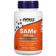 SAMe - 200mg, 60 vcaps, Now Foods