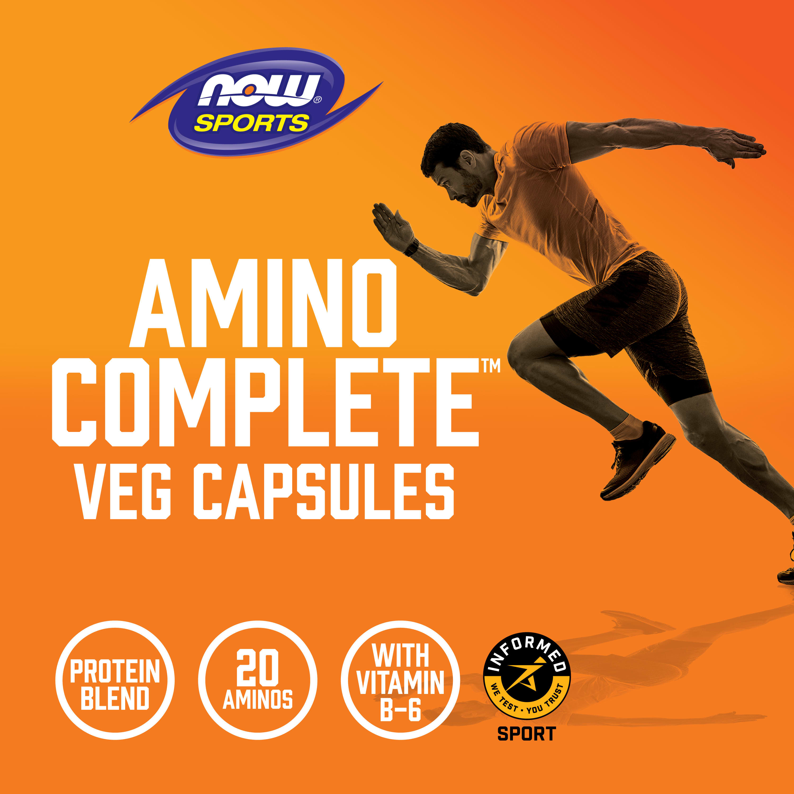 Amino Completo, 120 vcaps, Now Foods