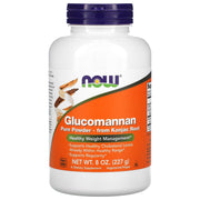 Glucomanano da Raiz de Konjac - Pó Puro, 227 gramas, Now Foods