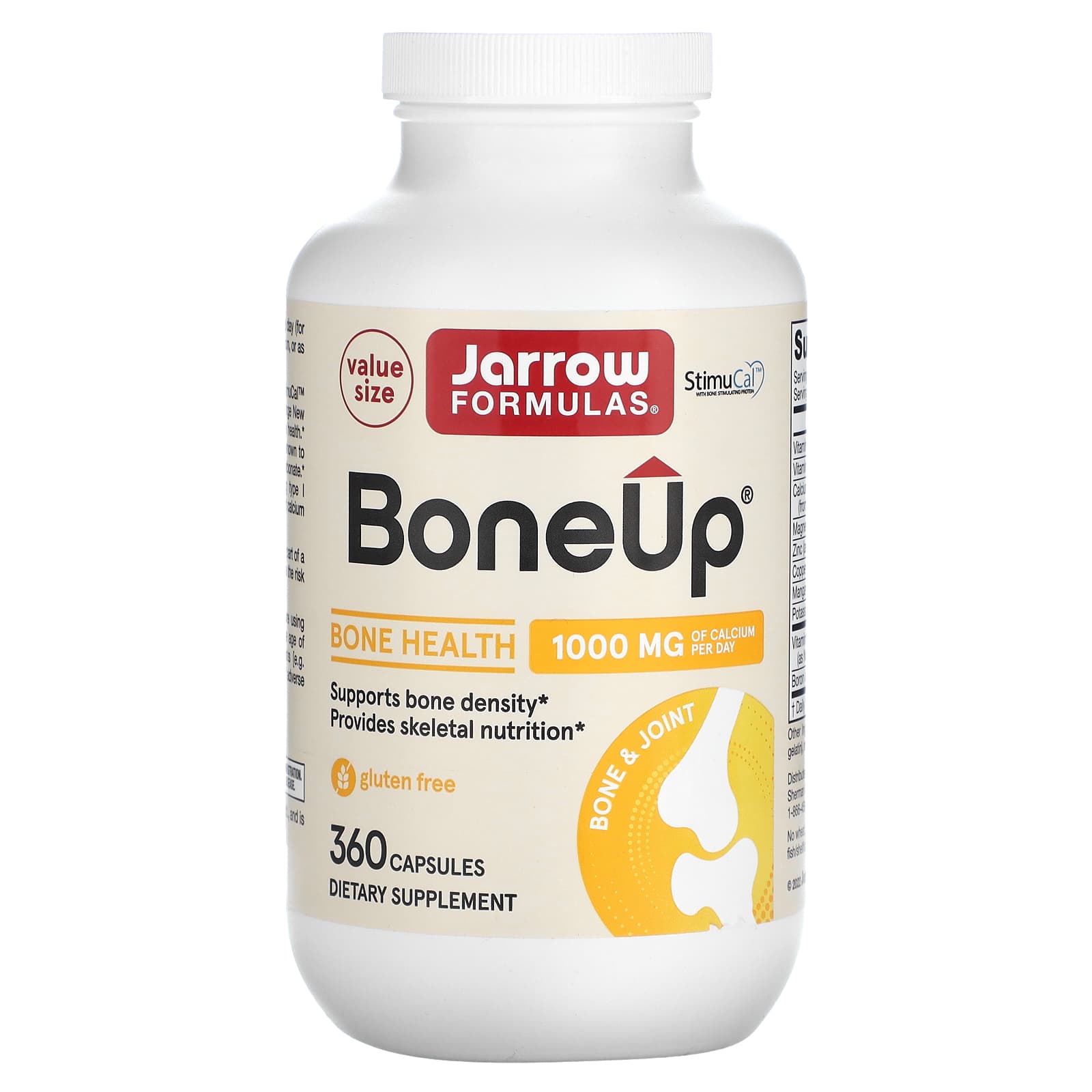 Cápsulas BoneUp - 360 cápsulas, Jarrow Formulas