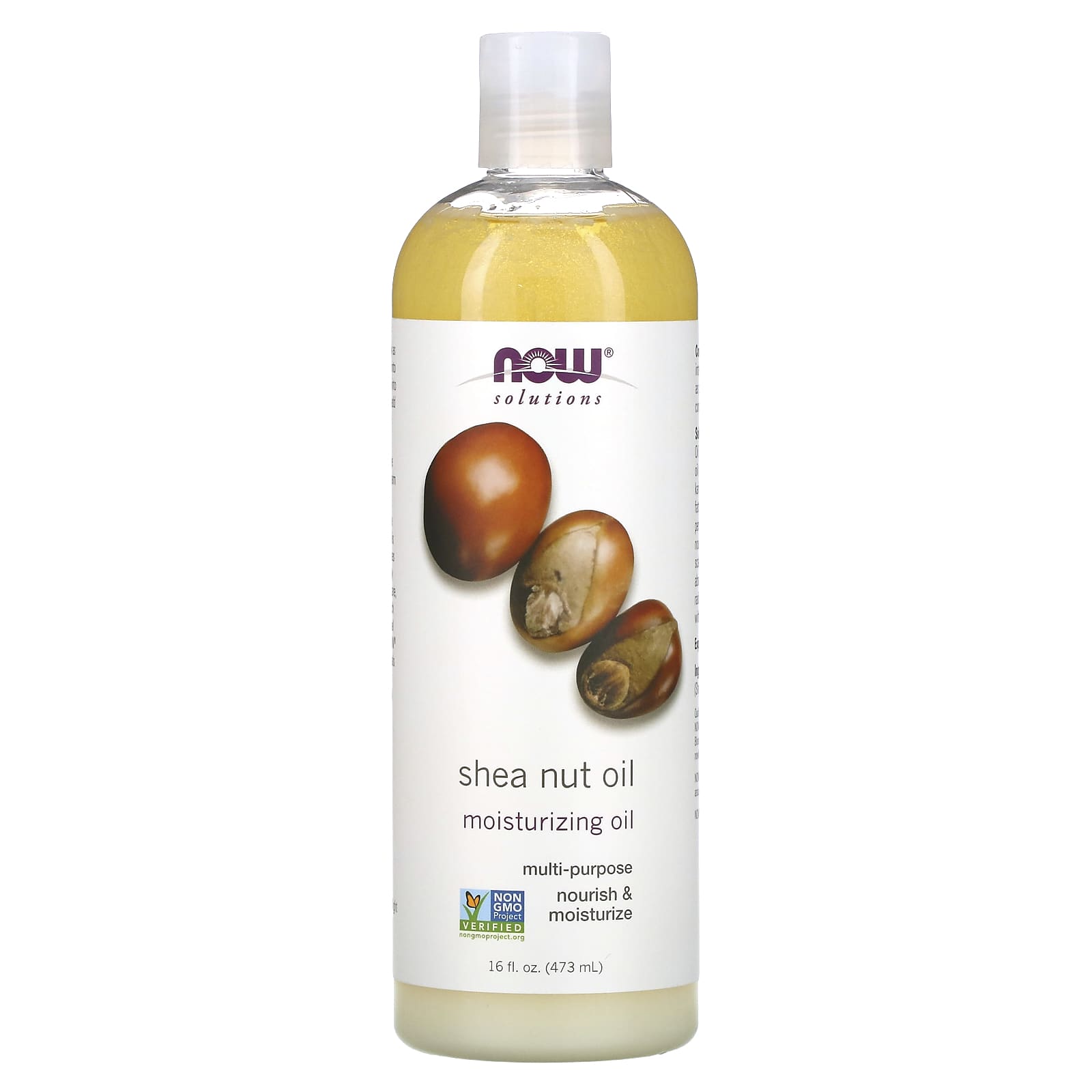 Óleo de Noz de Karité, Líquido, 473 ml., Now Foods