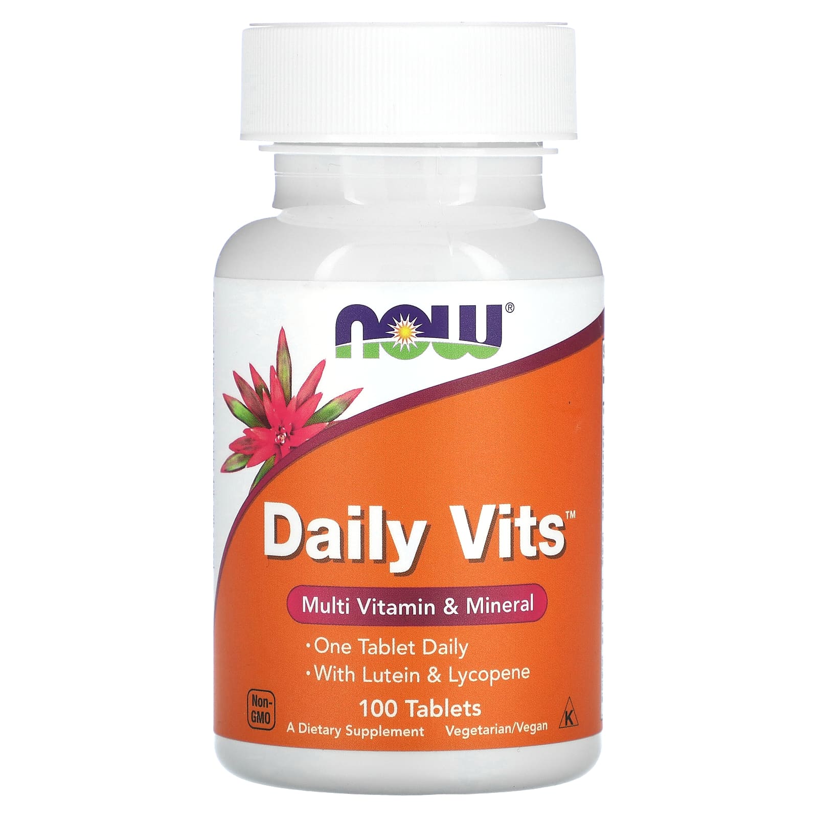 Vitaminas diárias, 100 comprimidos, Now Foods