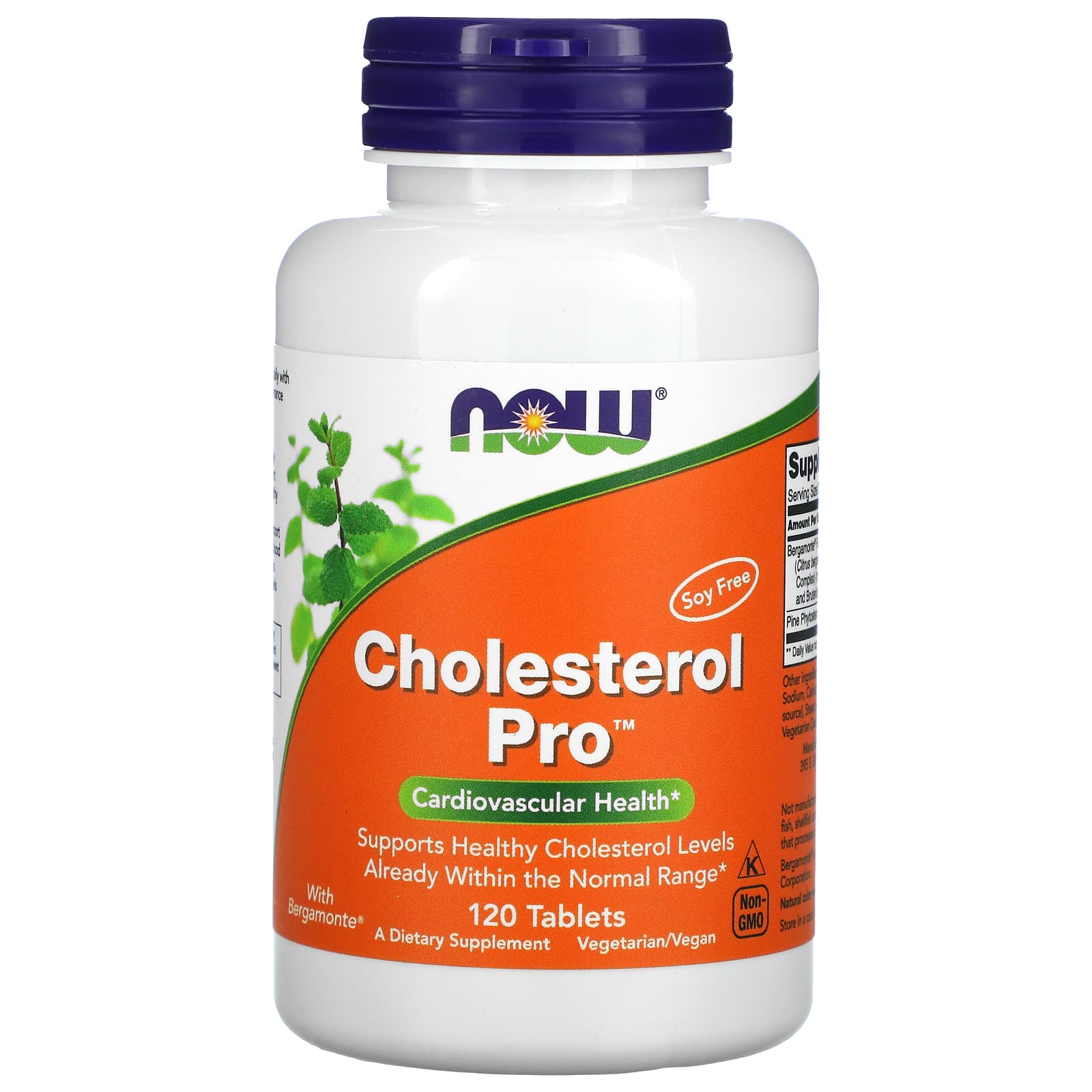 Colesterol Pro, 120 comprimidos, Now Foods