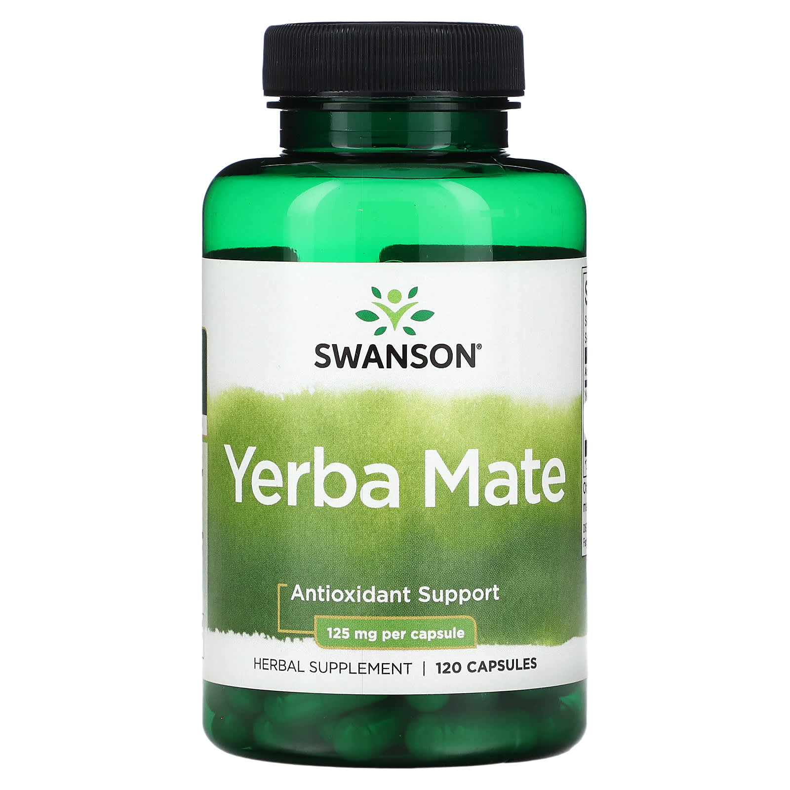 Erva-mate, 125mg