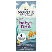 DHA para Bebê 1050 mg Ômega-3 + Vitamina D3 300 UI, 60 ml, Nordic Naturals