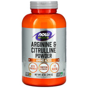 Arginina e Citrulina, 340 gramas, Now Foods