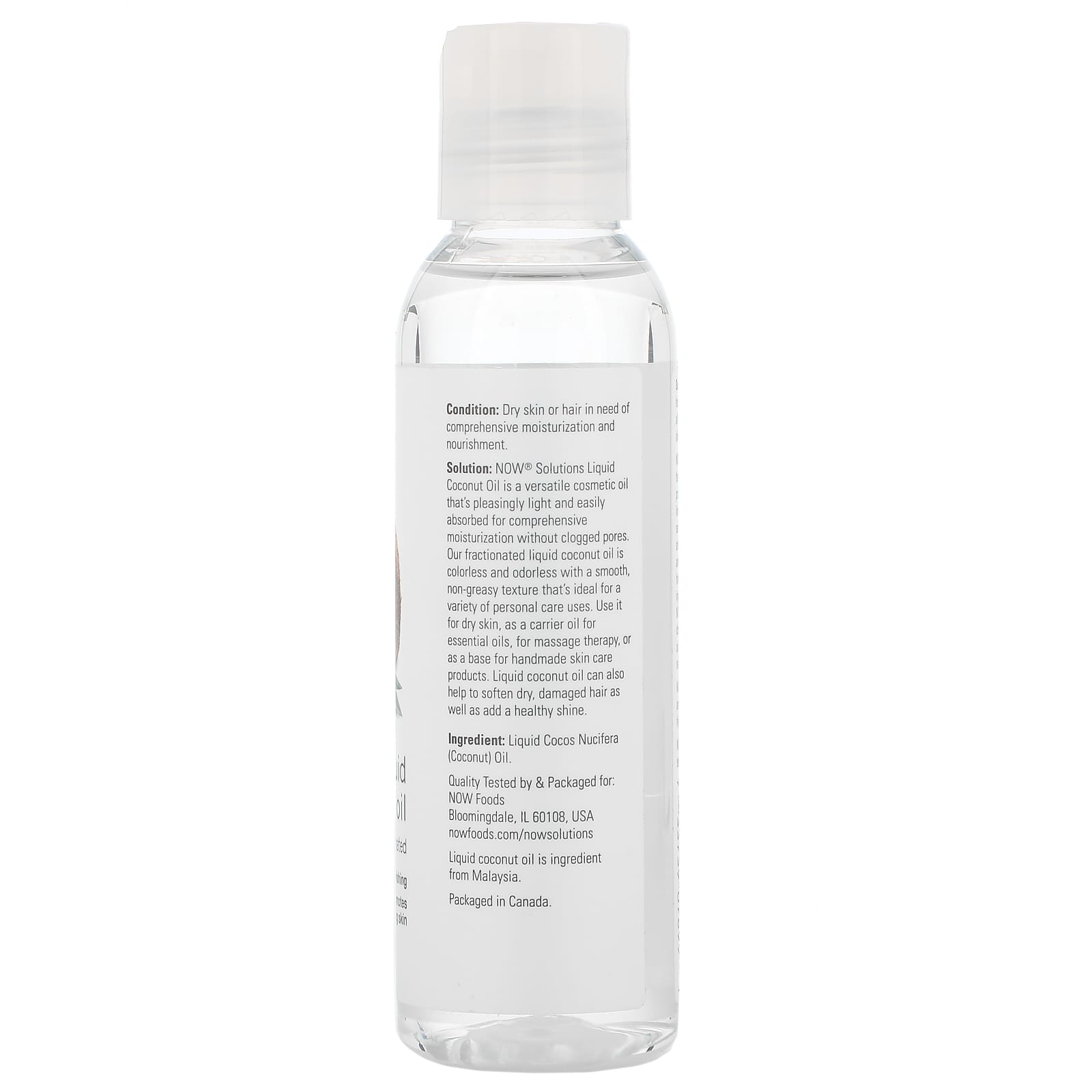 Óleo de coco, 118 ml., Now Foods