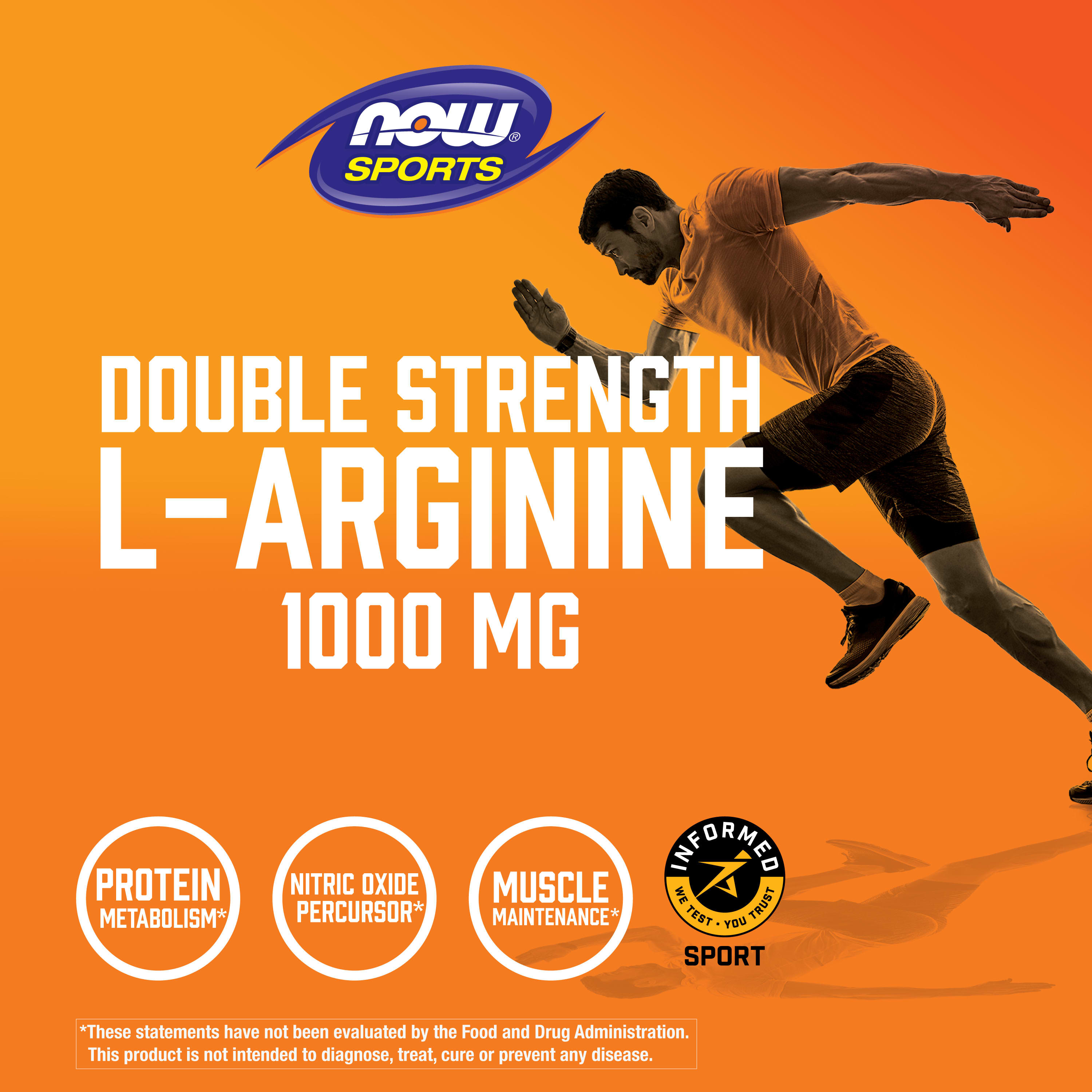 L-Arginina, 700 mg, 180 comprimidos, Now Foods