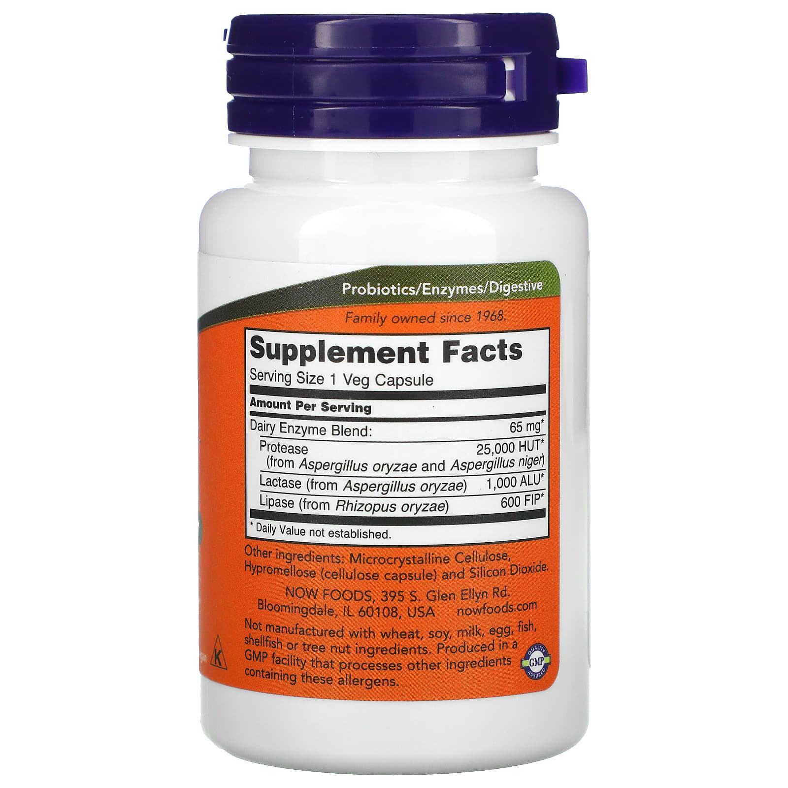 Dairy Digest Complete, 90 vcaps, Now Foods