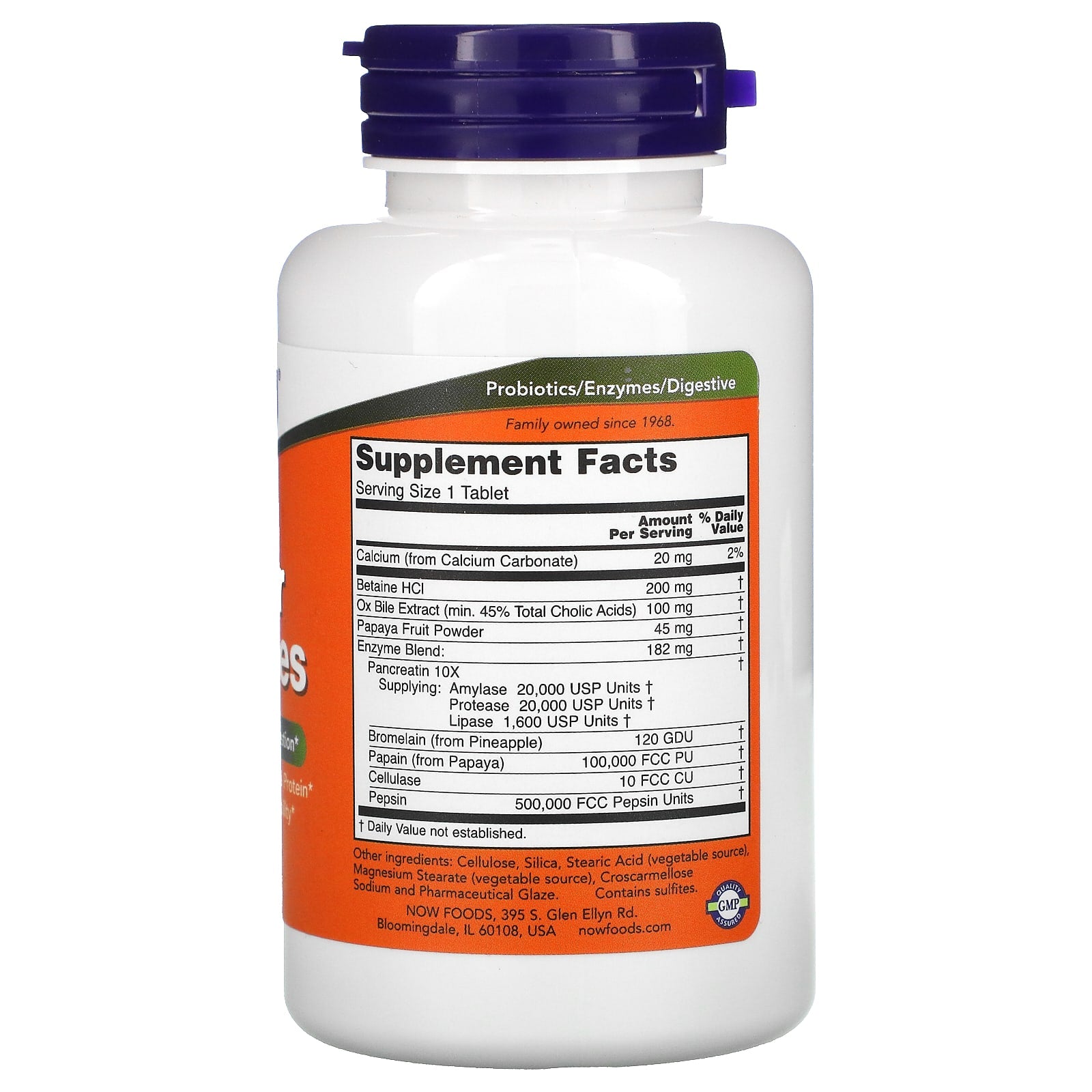 Super Enzimas - Super Enzimas, 90 comprimidos, Now Foods