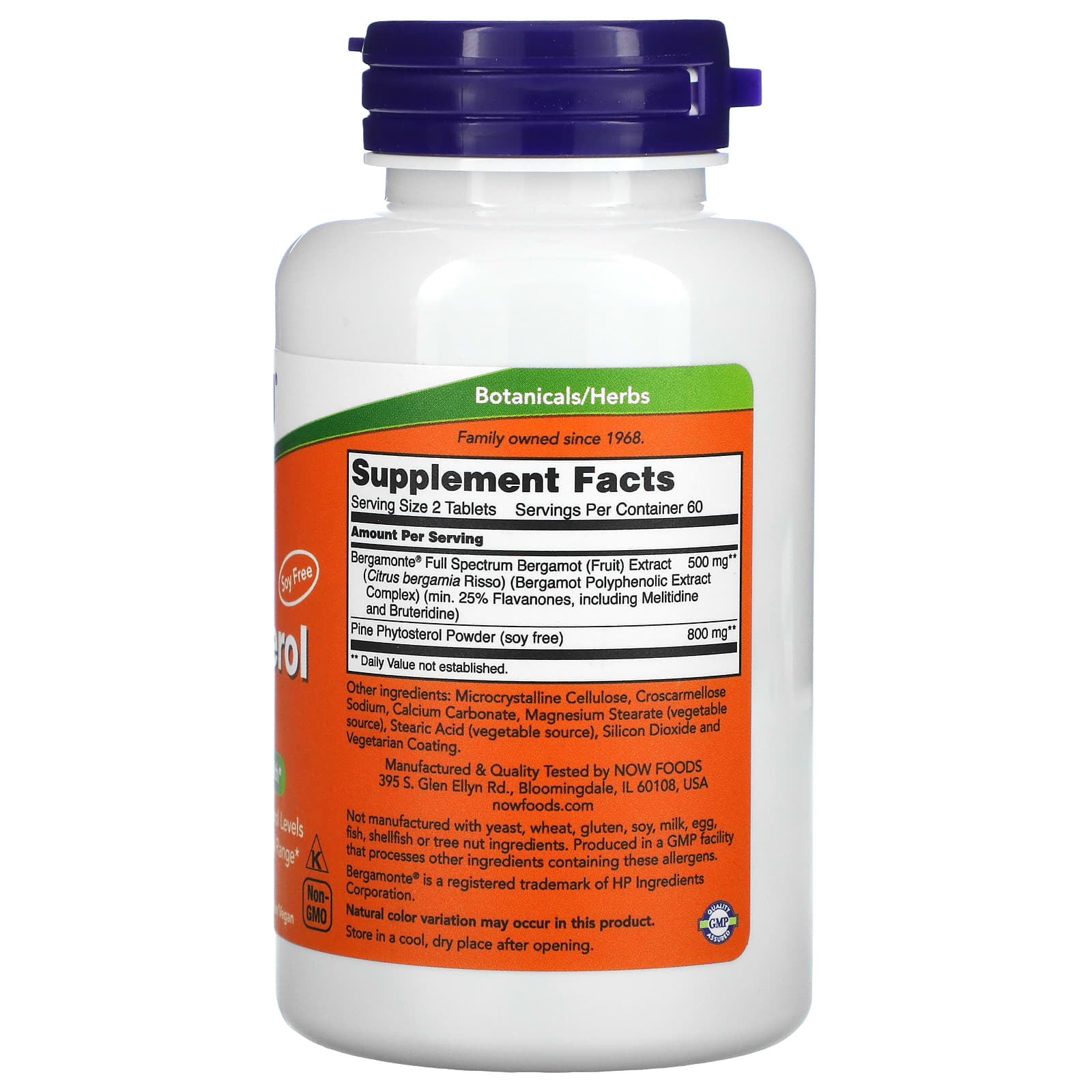 Colesterol Pro, 120 comprimidos, Now Foods