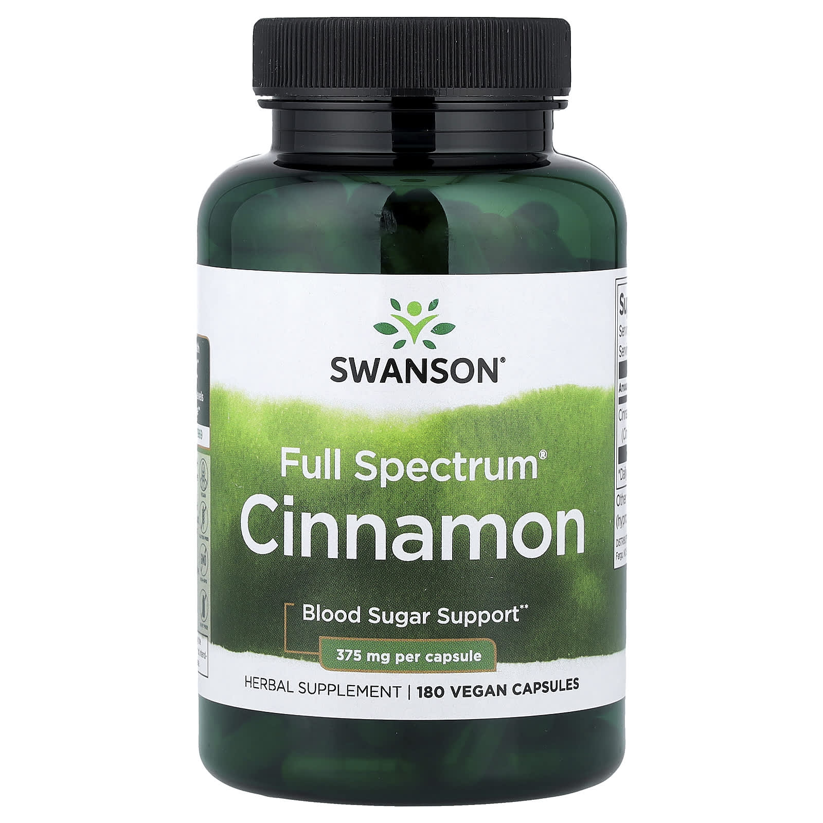 Canela de espectro total, 375 mg