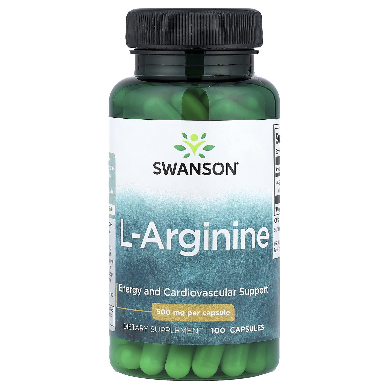 L-Arginina e L-Ornitina, 100 Cápsulas, Swanson