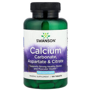 Carbonato de cálcio, aspartato e citrato, 500 mg