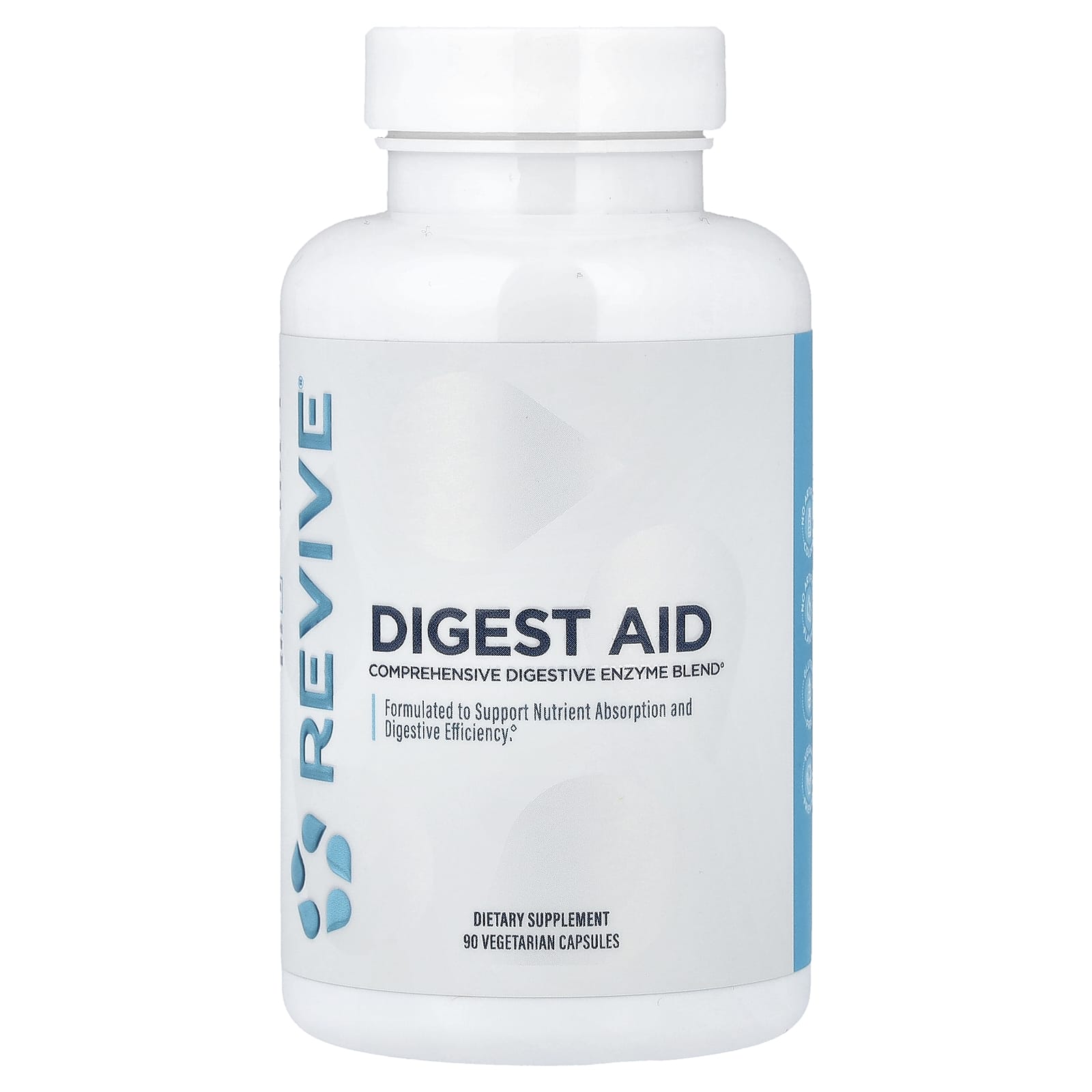 Digest Aid - 90 cápsulas vegetais - Revive