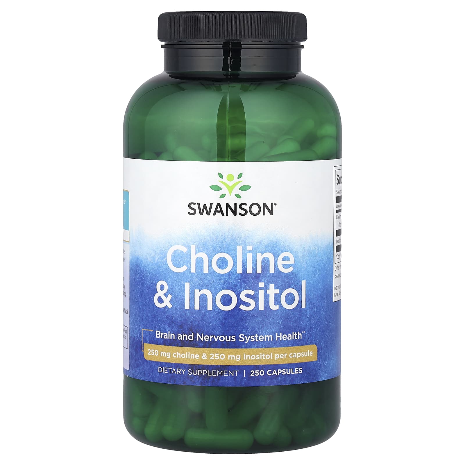 Colina e Inositol, 250 Cápsulas, Swanson