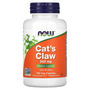 Unha de gato - 500mg, 100 vcaps, Now Foods