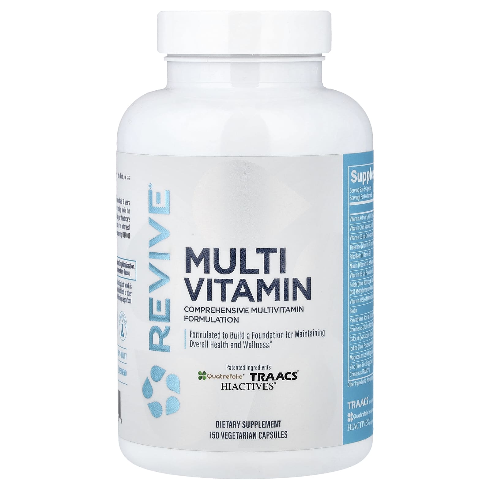 Multivitamínico - 150 cápsulas vegetais - Revive