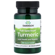 Cúrcuma de espectro completo, 720 mg, 30 cápsulas, Swanson