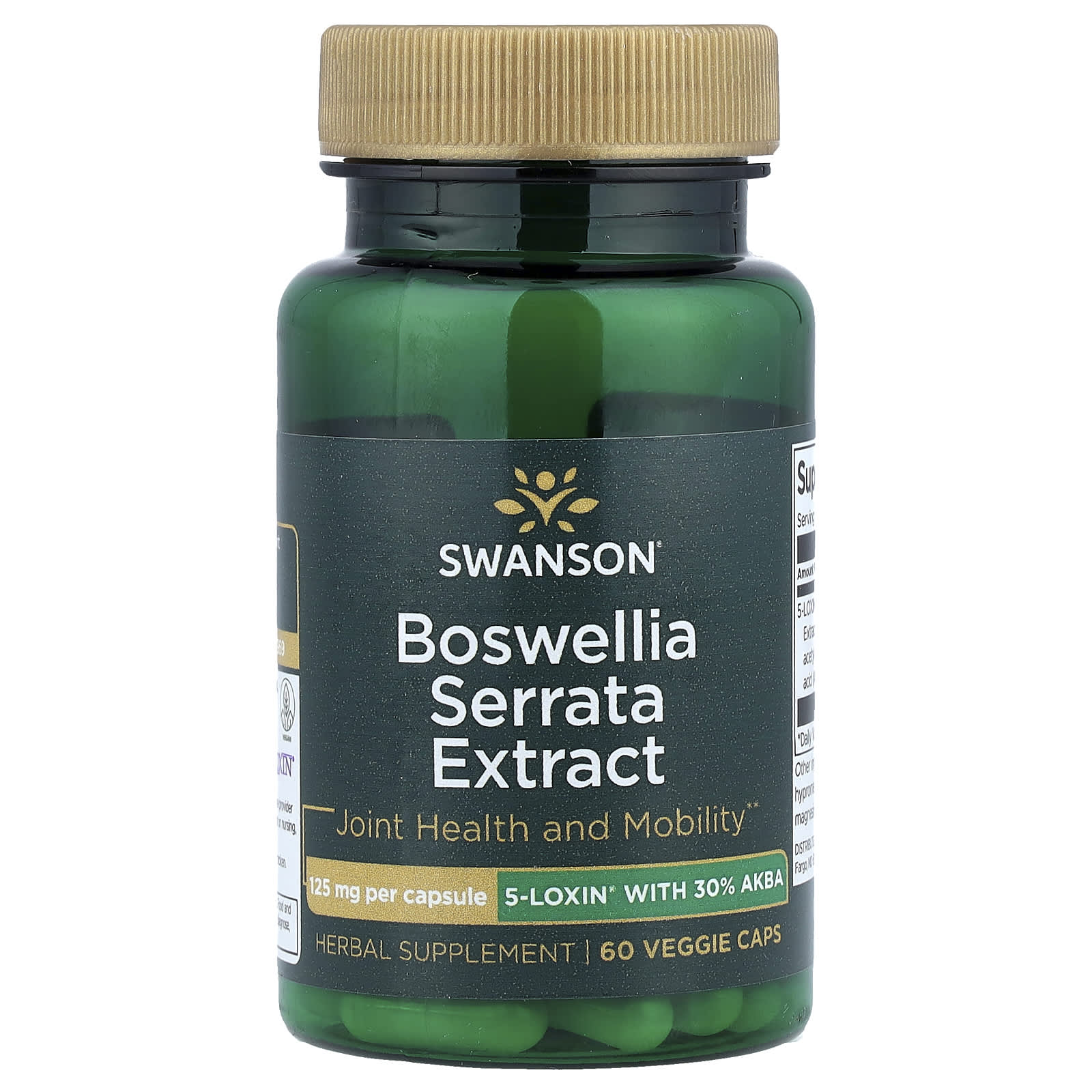 Boswellia de espectro completo 800 mg, 60 cápsulas, Swanson