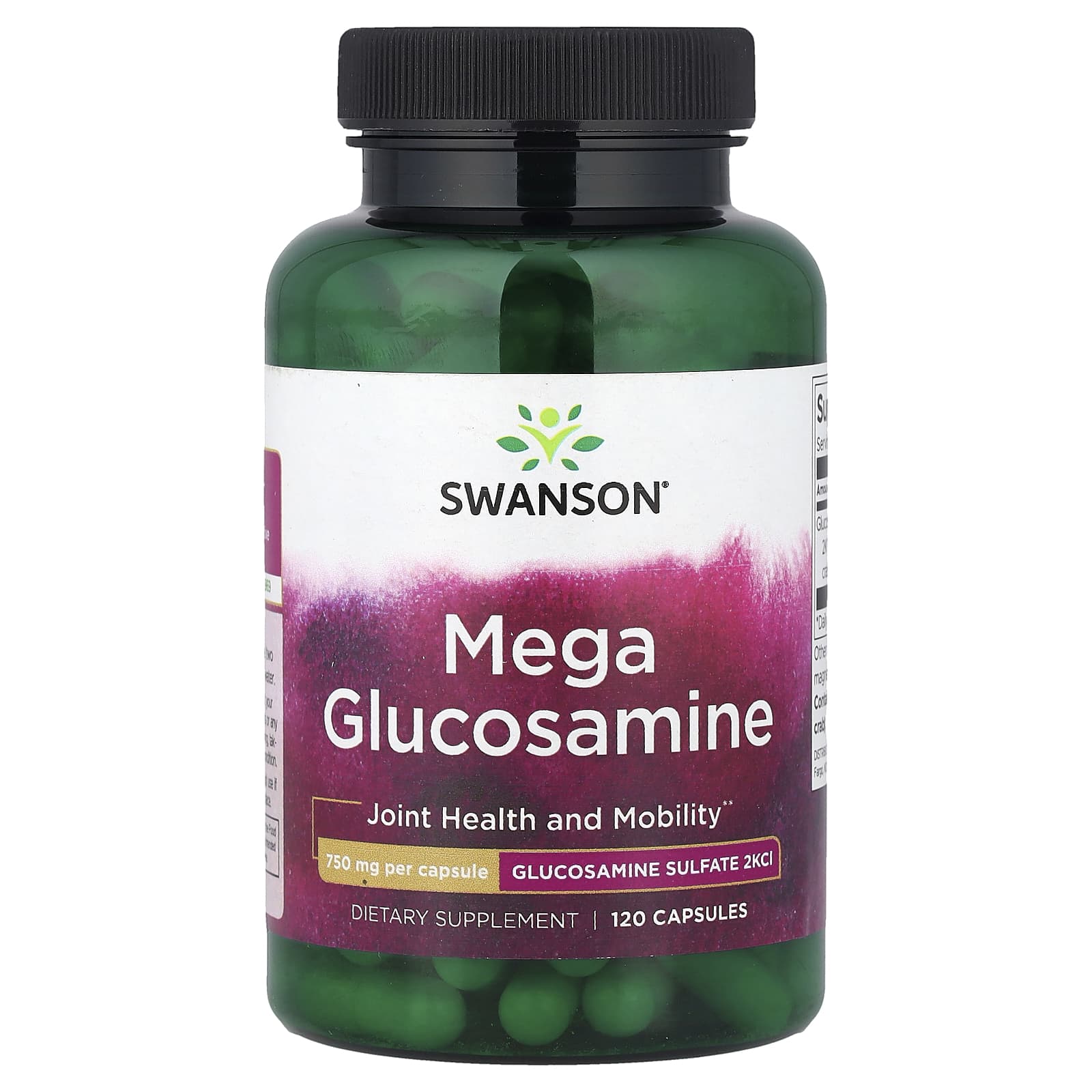 Mega Glucosamina, 750mg
