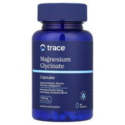 Glicinato de Magnésio, 120 mg, 90 Cápsulas, Trace Minerals Research