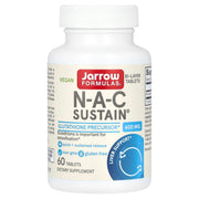 NAC Sustain® N-acetilcisteína, 60 comprimidos, Jarrow Formulas