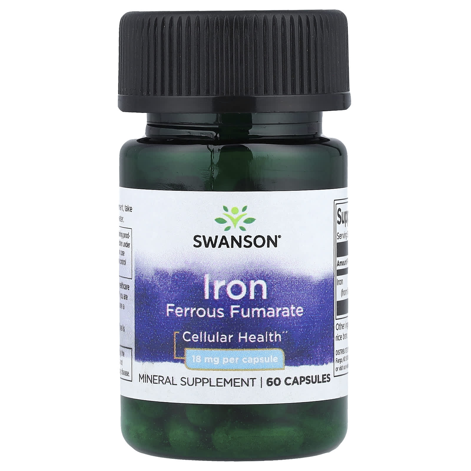 Ferro (Fumarato Ferroso), 18mg