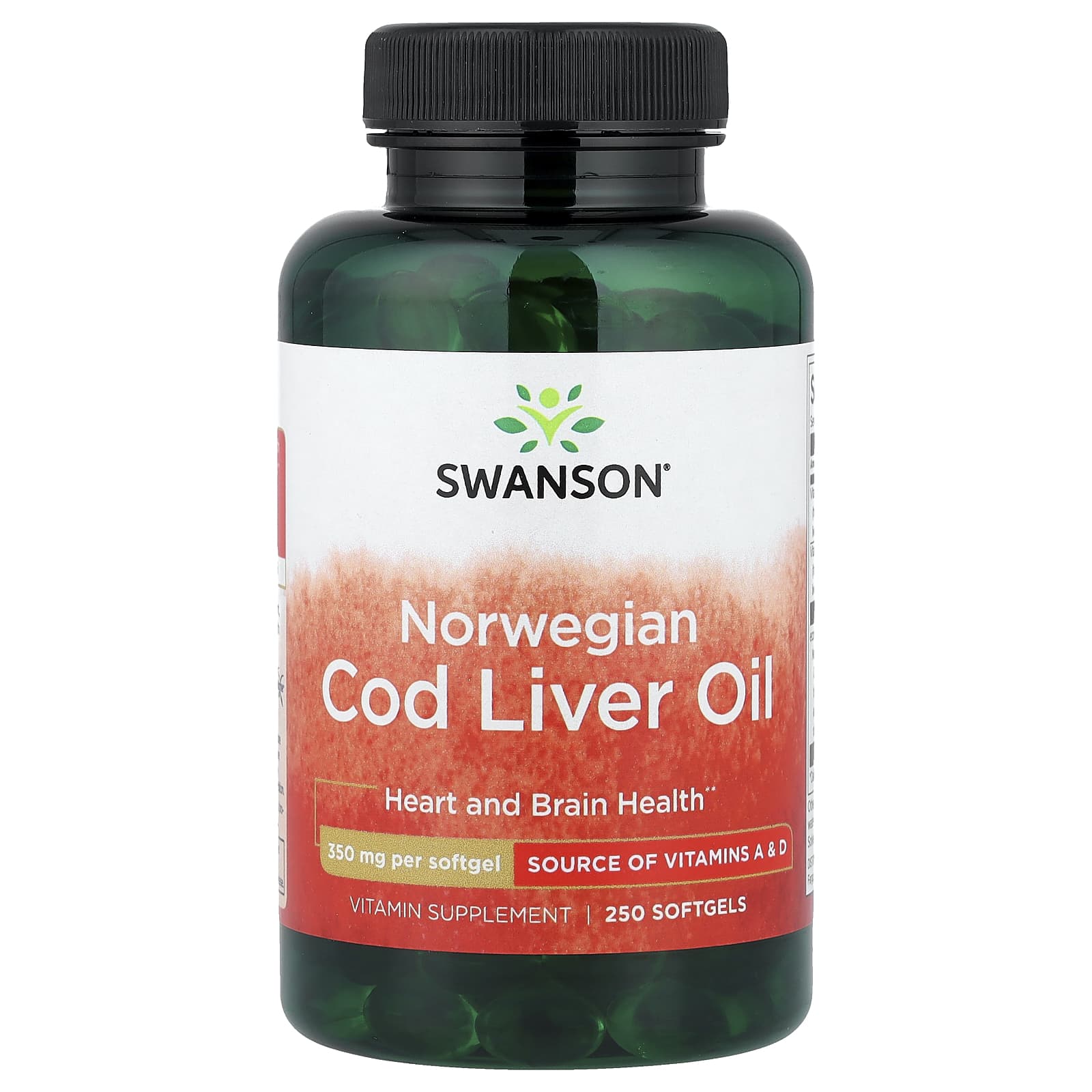 Óleo de fígado de bacalhau - 350 mg