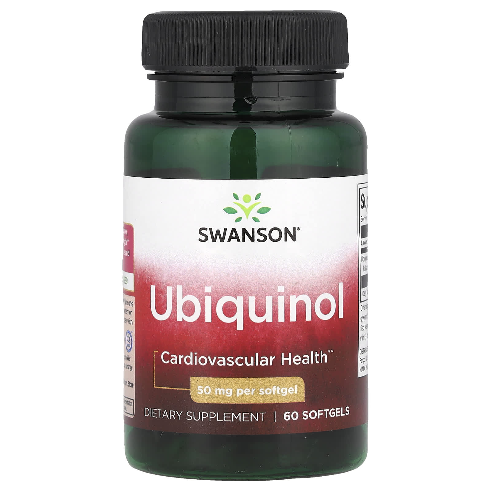 Ubiquinol 50 mg, 60 cápsulas, Swanson
