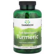 Cúrcuma 720 mg, 240 cápsulas, Swanson
