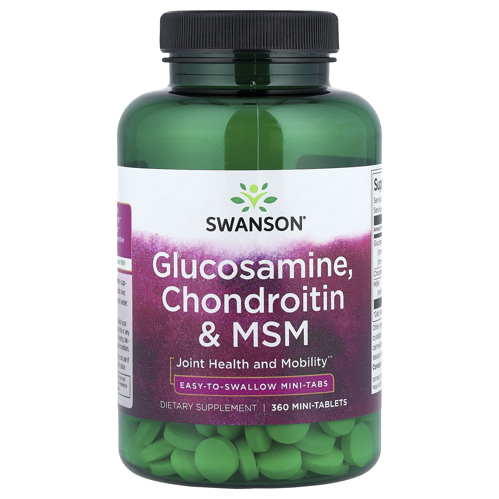 Glucosamina, Condroitina e MSM - 360 mini