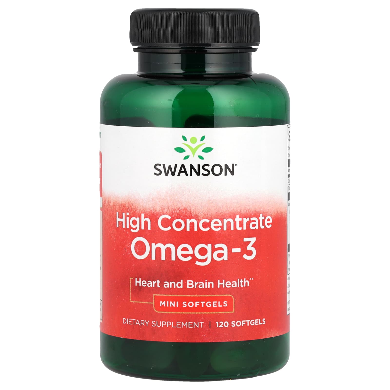 Ômega-3 de alta concentração, 120 cápsulas, Swanson