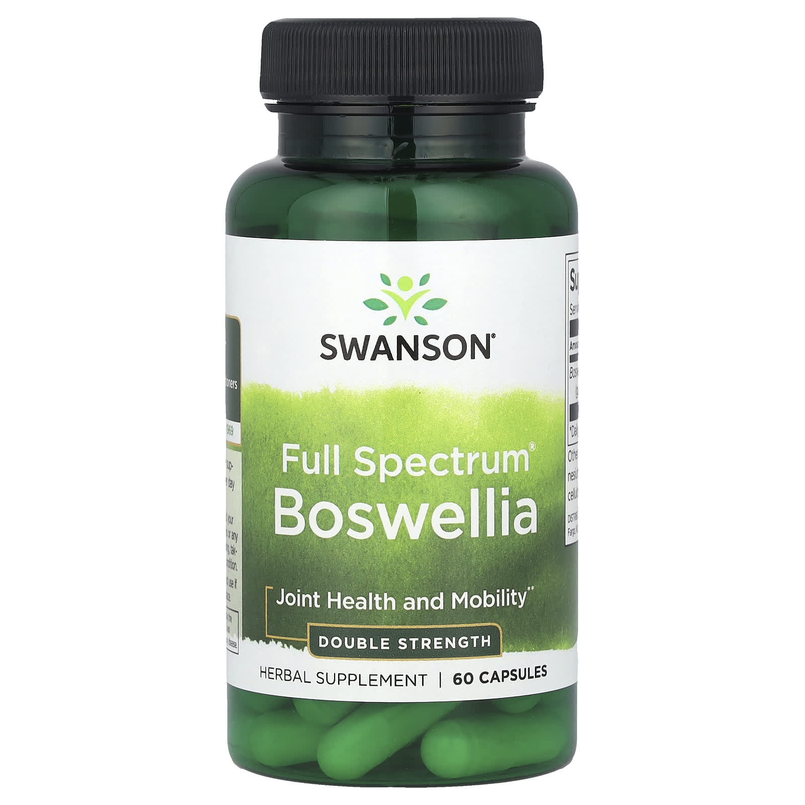 Boswellia de espectro completo, 800 mg de potência dupla