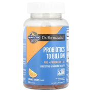 Probióticos Dr. Formulated 10 Bilhões, Sonho de Laranja - 60 gomas, Garden of Life