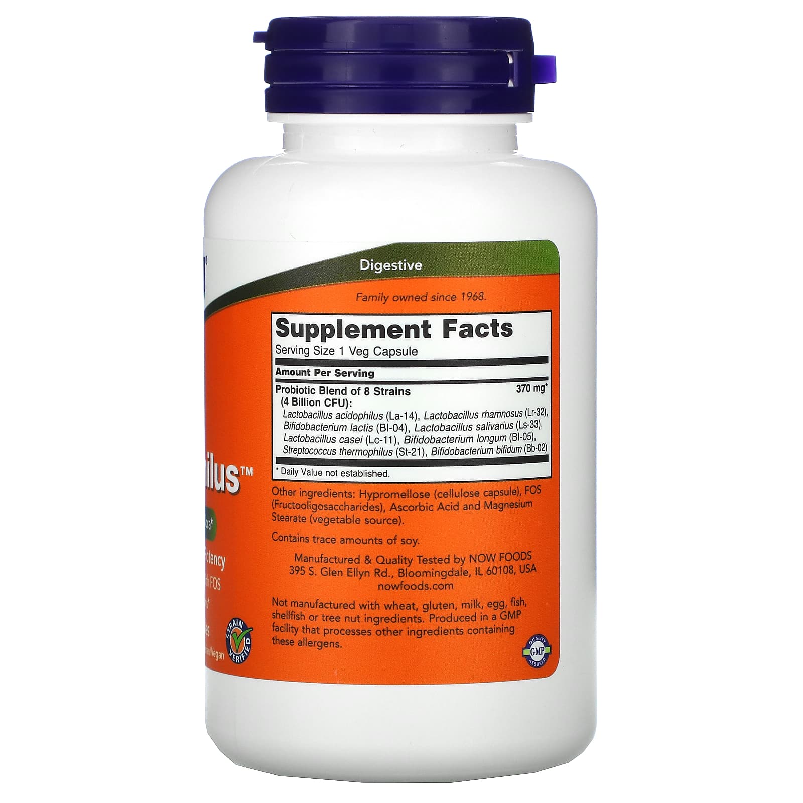 Gr8-Dophilus, 120 vcaps, Now Foods