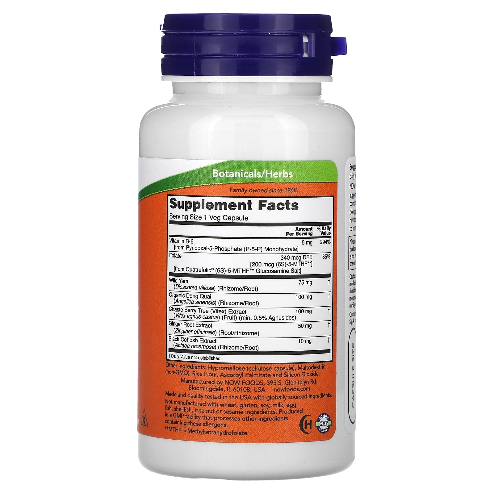 Equilíbrio Feminino, 90 vcaps, Now Foods